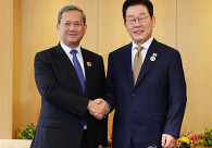한-캄보디아 정상회담…李대통령 \"스캠범죄 예민, 각별한 배려 감사\"